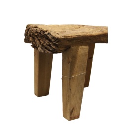 Stołek taboret  z drewna tekowego 45cm